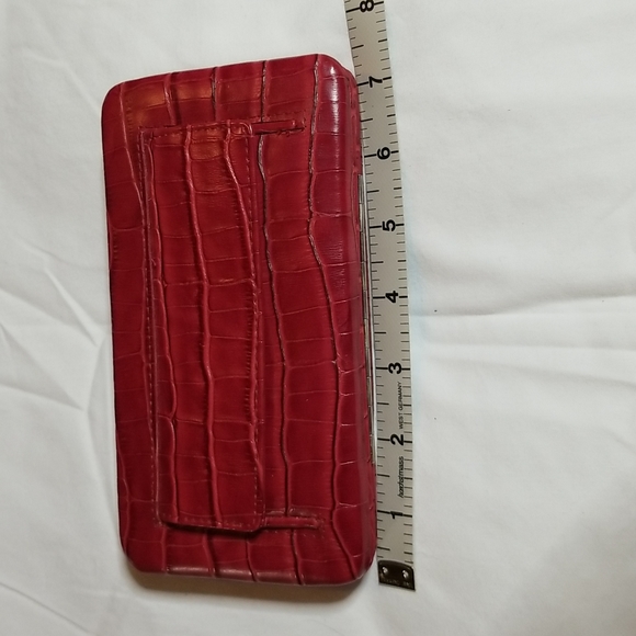 Red Clutch Wallet GUC - Picture 2 of 9